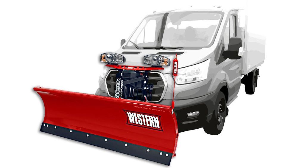 Ein Transporter Umbau und Aufbau mit Winterdiensttechnik von Kunath Fahrzeugbau.
