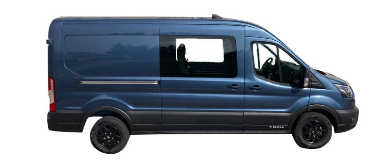 Ein Transporter Umbau und Aufbau zur Doppelkabine von Kunath Fahrzeugbau.